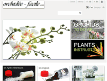 Tablet Screenshot of orchidee-facile.com